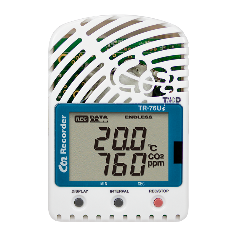 CO2・温度・湿度データロガー TR-76Uiの製品情報 | T&D公式オンライン 