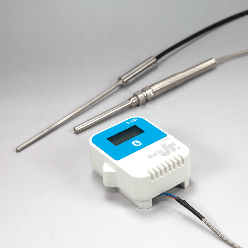 Bluetooth対応温度データロガー（熱電対, Pt100/1000） TR45の製品情報