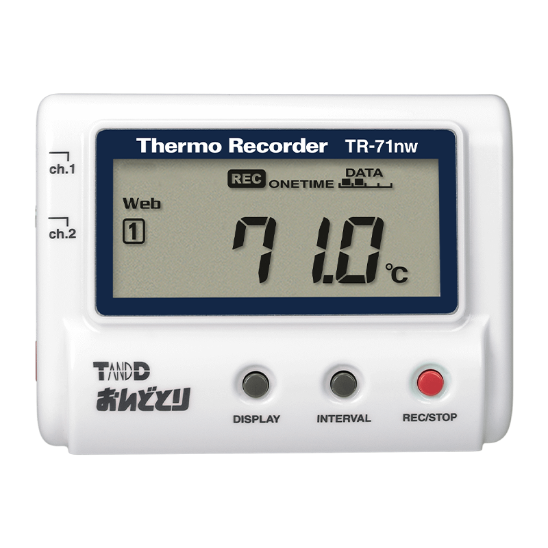 温度データロガー TR-71nw